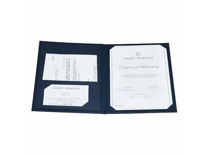 Collana solitaria con taglio rotondo Harry Winston - vista 7