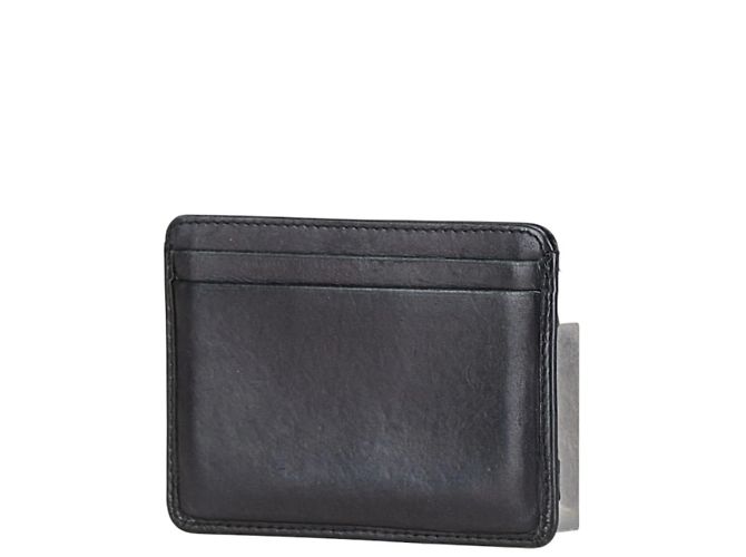 Tarjetero Chanel Cambon Line Coco Mark Negro - vista 2
