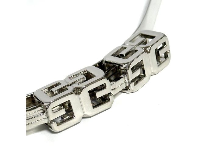 Givenchy G Cube Kettenkopfbande Silber - Ansicht 6