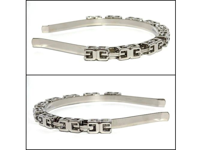Givenchy G Cube Kettenkopfbande Silber - Ansicht 8