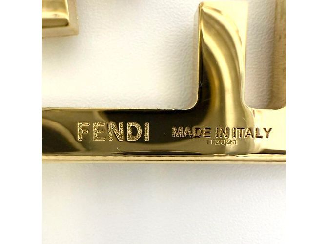 Fendi Orlock Leder Choker Halskette Anhänger - Ansicht 8