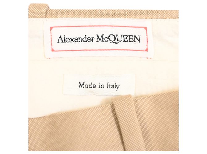 Completo due pezzi Alexander McQueen in cotone beige - vista 11