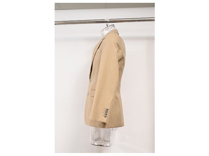 Completo due pezzi Alexander McQueen in cotone beige - vista 19
