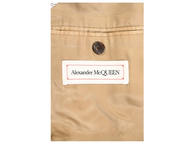 Completo due pezzi Alexander McQueen in cotone beige - vista 25