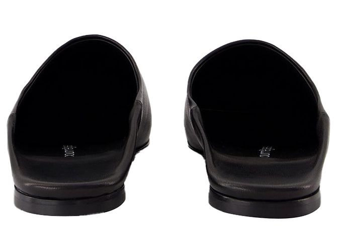 Heritage Shadow Mules - Courreges - Leder - Schwarz - Ansicht 3