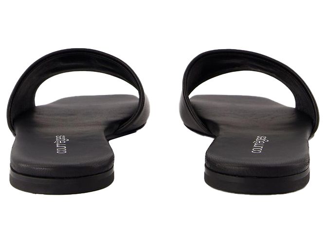 Sandali Heritage Shadow - Courreges - Pelle - Nero - vista 3