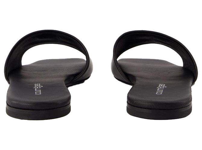 Sandali Heritage Shadow - Courreges - Pelle - Nero - vista 3