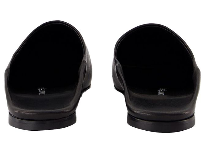 Mule Heritage Shadow - Courreges - Pelle - Nero - vista 3