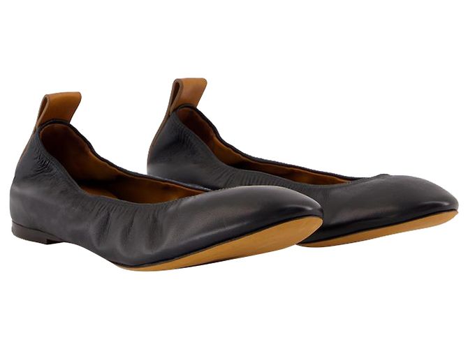 Bailarinas - Lanvin - Couro - Preto - vista 2