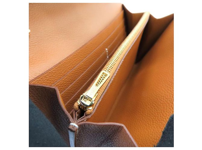Hermès Portafoglio lungo Evercolor Constance To Go di Hermes D'oro - vista 10