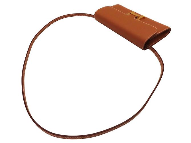 Hermès Portafoglio lungo Evercolor Constance To Go di Hermes D'oro - vista 12