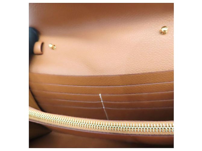 Hermès Portafoglio lungo Evercolor Constance To Go di Hermes D'oro - vista 9