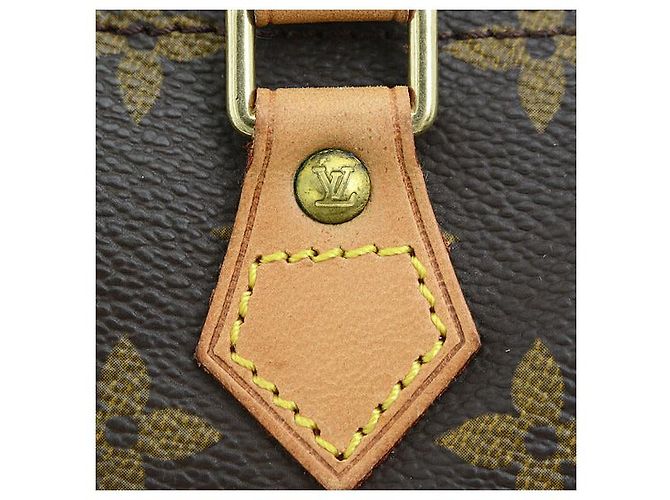 Bolsa Mini Speedy Monograma Louis Vuitton M81085 Marrom - vista 8