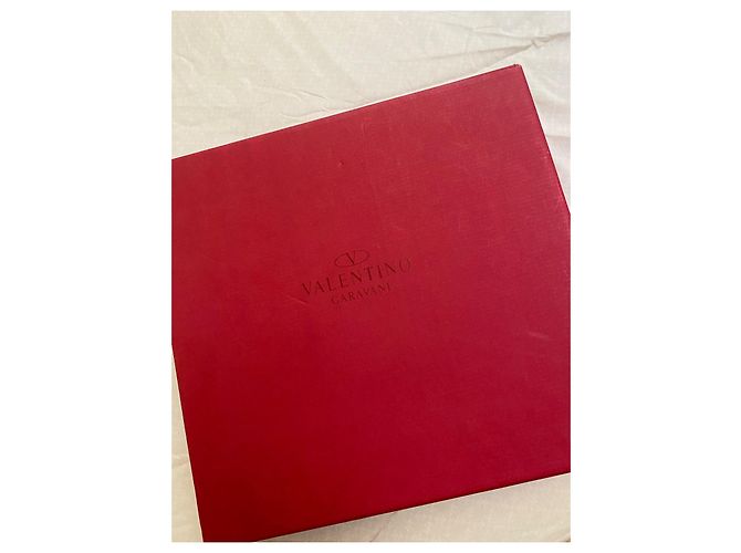 Borsa da sera Valentino Garavani Argento con paillettes Logo V Metallico - vista 11