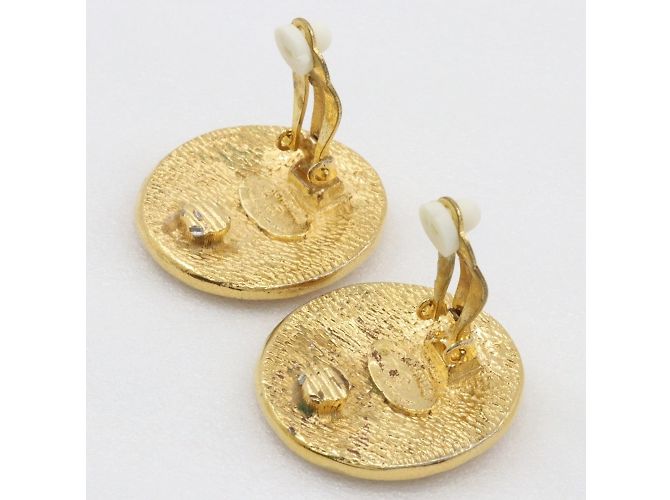 Orecchini a clip placcati in oro Chanel 31 Rue Cambon D'oro - vista 6