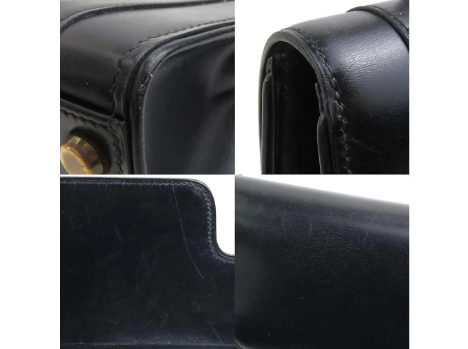 Hermès Borsa Hermes Drag 27 in pelle di vitello nera Nero - vista 3