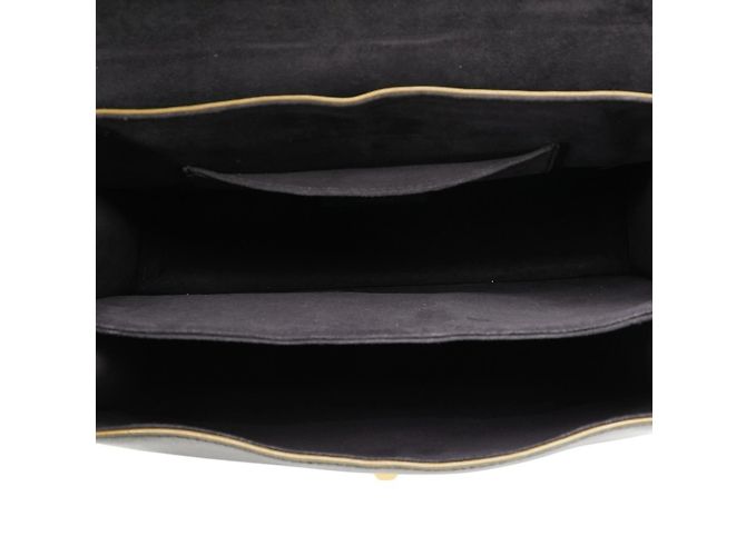 Borsa a Spalla Fendi Canai Chain Nero - vista 4