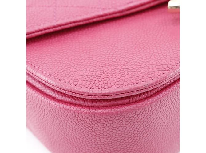 Borsa a mano Chanel Coco Mark Rosa - vista 4
