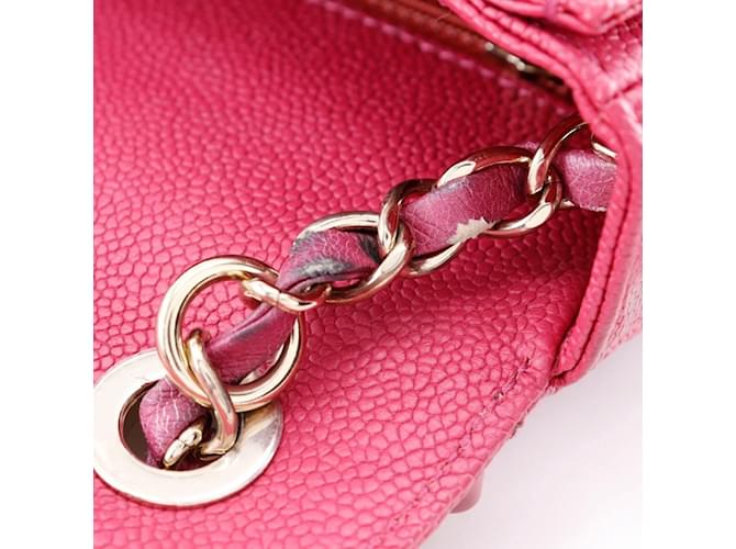 Borsa a mano Chanel Coco Mark Rosa - vista 7