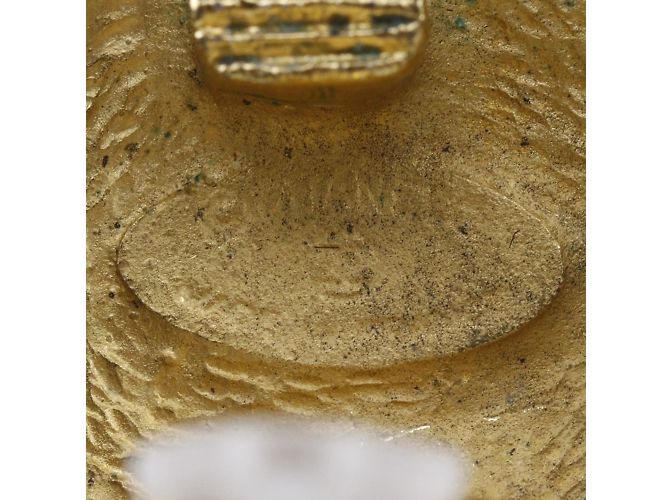 Pendientes de clip de oro Chanel Cambon Dorado - vista 8