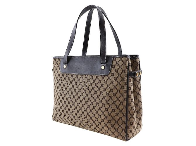 Céline Celine Macadam Handtasche Braun - Ansicht 2