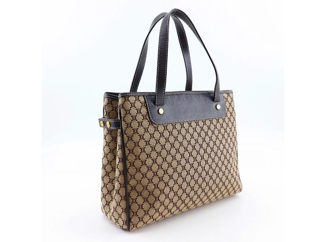 Céline Celine Macadam Handtasche Braun - Ansicht 3