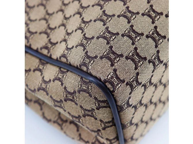 Céline Celine Macadam Handtasche Braun - Ansicht 4