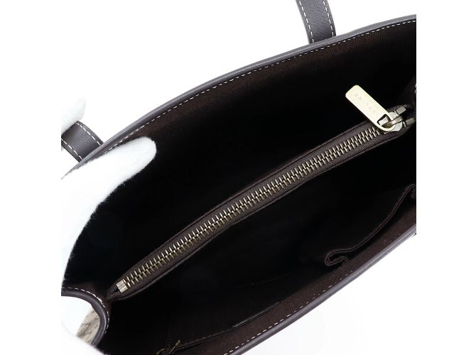 Céline Celine Macadam Handtasche Braun - Ansicht 6