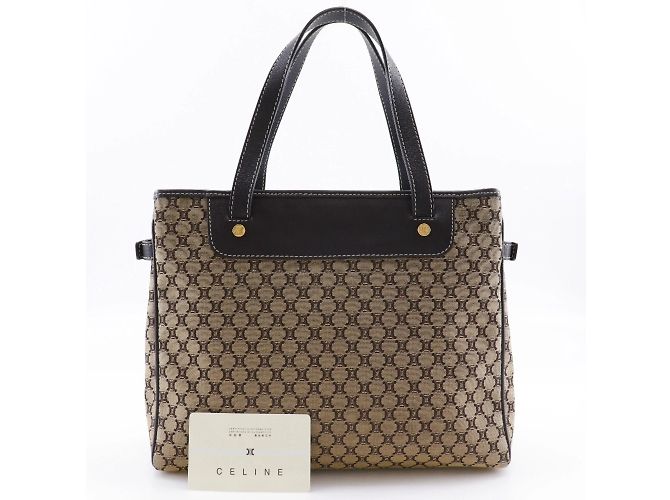 Céline Celine Macadam Handtasche Braun - Ansicht 8