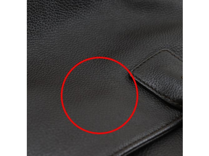 Borsa Executive Chanel in Pelle di Vitello Marrone - vista 12