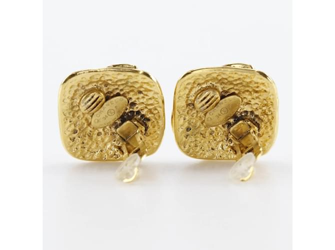 Orecchini Clip Coco Mark di Chanel D'oro - vista 3