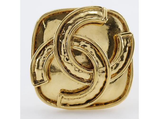 Orecchini Clip Coco Mark di Chanel D'oro - vista 5