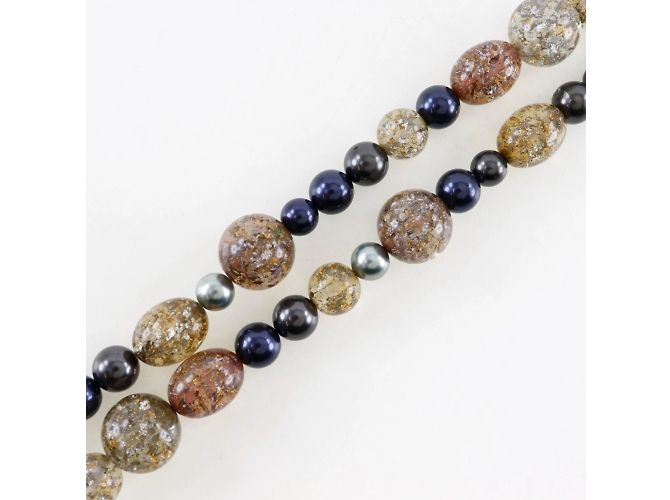 Collar Chanel Coco Mark Multicolor - vista 4