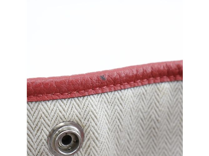 Hermès Borsa Tote PM Hermes Garden Rosso - vista 10