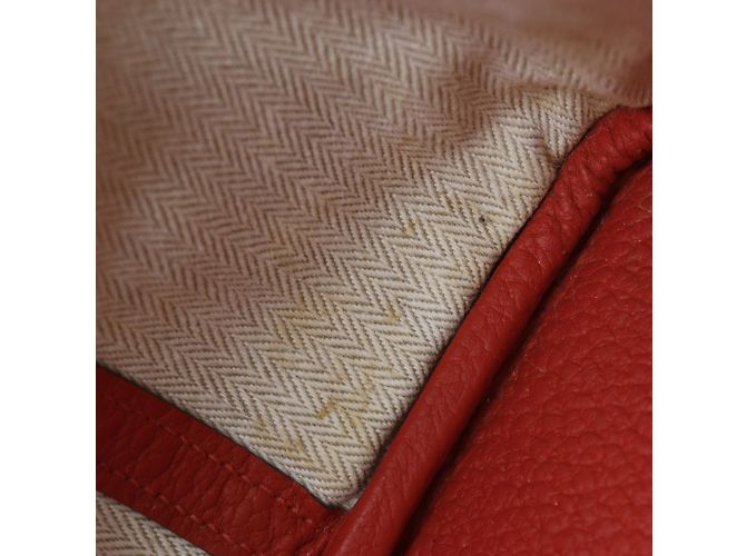 Hermès Borsa Tote PM Hermes Garden Rosso - vista 13