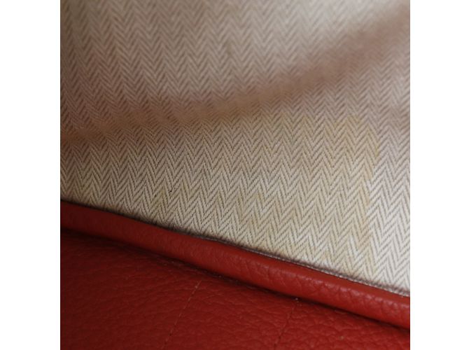 Hermès Borsa Tote PM Hermes Garden Rosso - vista 14
