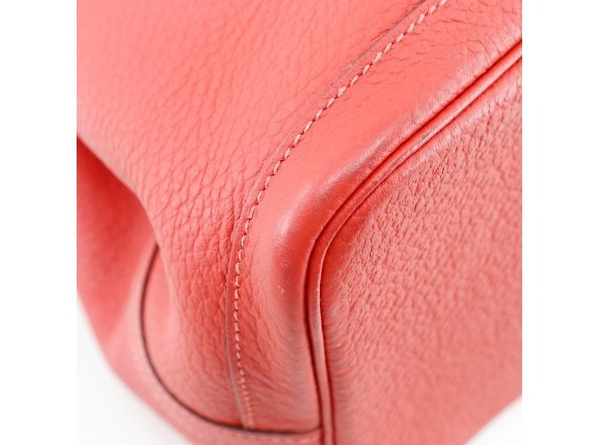 Hermès Borsa Tote PM Hermes Garden Rosso - vista 4