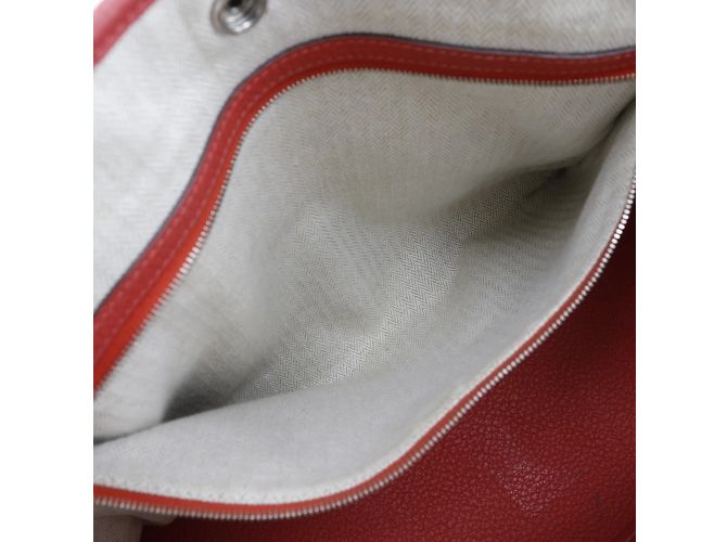 Hermès Borsa Tote PM Hermes Garden Rosso - vista 8