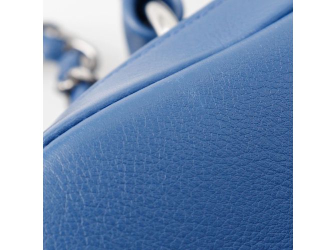 Borsa da bowling Trendy di Chanel Blu - vista 9