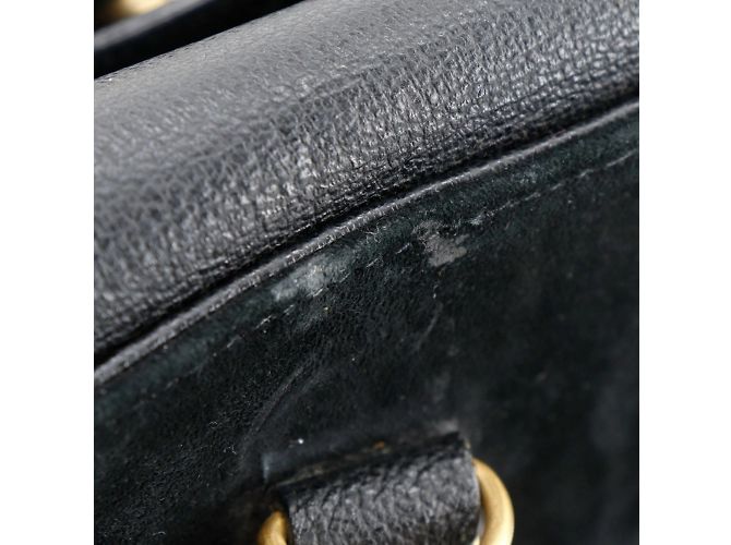 Borsa Tote Gucci Bamboo Nero - vista 11