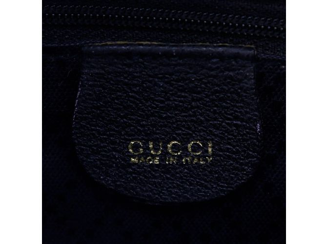 Borsa Tote Gucci Bamboo Nero - vista 19