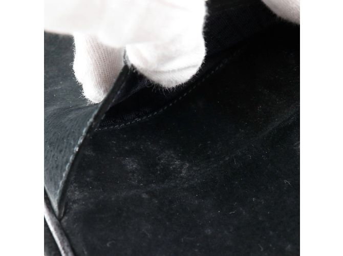 Borsa Tote Gucci Bamboo Nero - vista 8