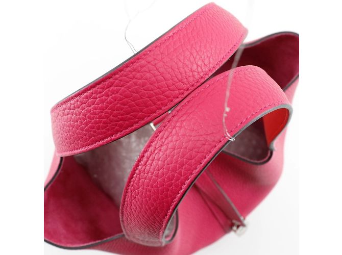 Hermès Hermes Picotin Lock MM Handtasche Pink - Ansicht 5