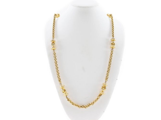 Collana lunga placcata oro Chanel D'oro - vista 2