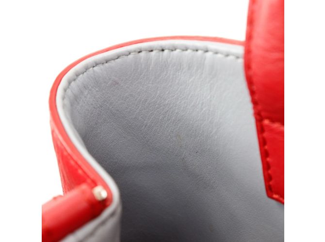Borsa Fendi Petite a Jules Rosso - vista 11
