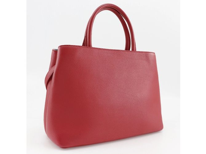 Borsa Fendi Petite a Jules Rosso - vista 3