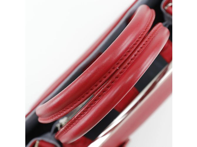 Borsa Fendi Petite a Jules Rosso - vista 5