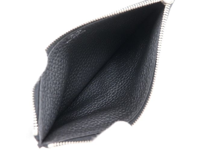 Hermès Hermes Dogon GM Langbörse aus schwarzem Togo-Leder - Ansicht 8