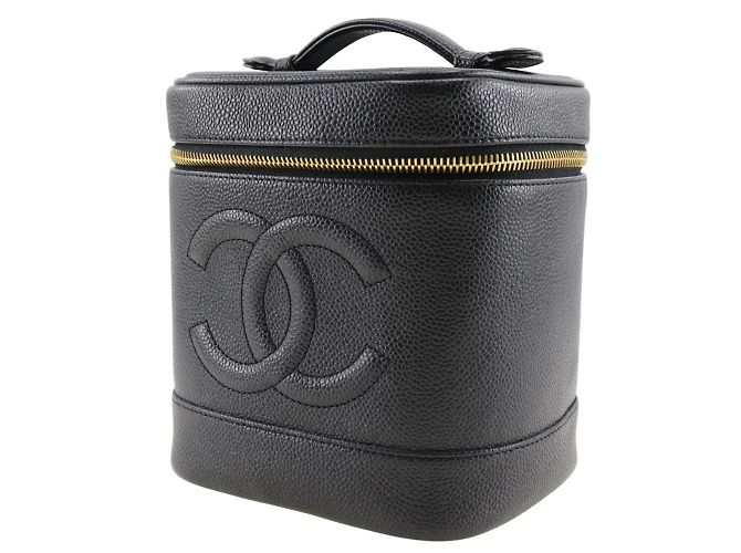 Borsa a mano Vanity Pouch di Chanel Nero - vista 2