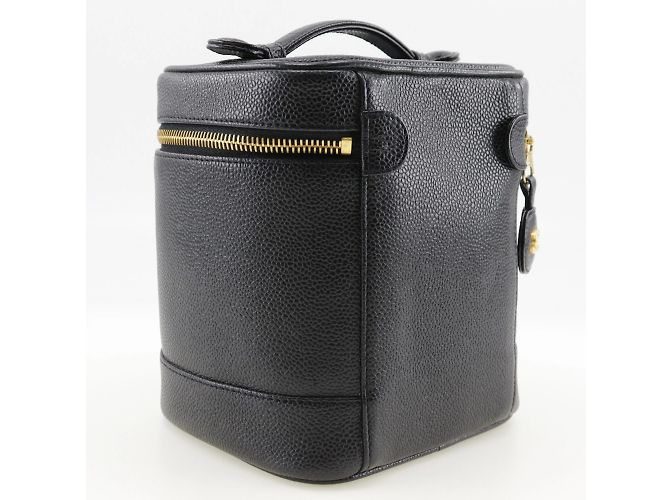 Borsa a mano Vanity Pouch di Chanel Nero - vista 3